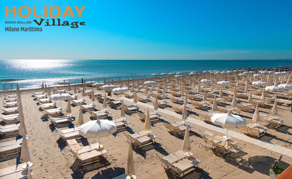 Hotel B&B Des Bains Milano Marittima Exteriör bild